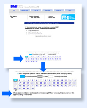 SFM Questions Screen